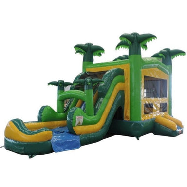 Eagle Bounce Green Combo Wet n Dry with Slide Front Right View