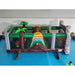 Eagle Bounce Jurassic Obstacle Course Side View of 25FT OB-4006 Side View