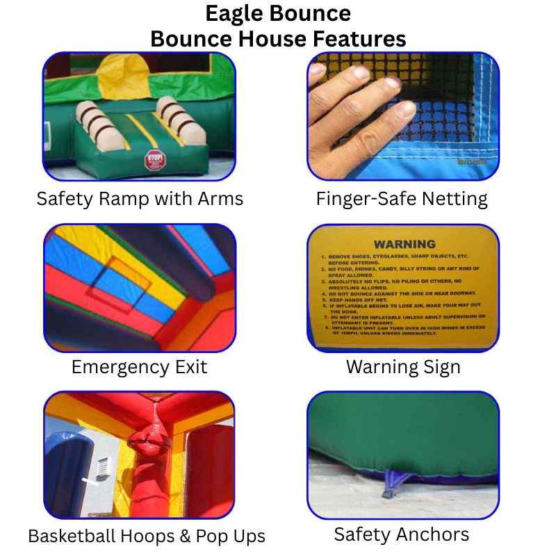 Eagle Bounce Space Bounce House — Blow Up Bros
