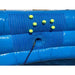 Eagle Bounce 4-Player Inflatable Hippo Game Velcro Wall with Player Rope and Balls Attached
