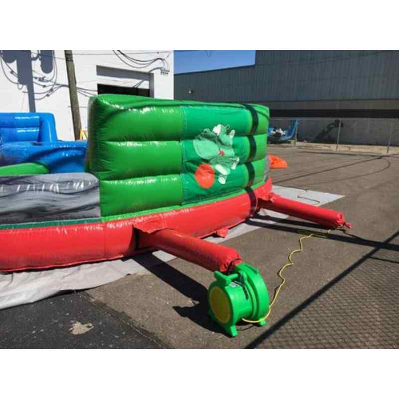 Eagle Bounce 4-Player Inflatable Hippo Game Blower Attachment View