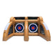 Front View of Eagle Bounce 2 Player Axe Throwing Game on White Background