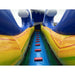 Ladder View of Eagle Bounce 18 FT Tidal Wave Wet Dry Inflatable Slide