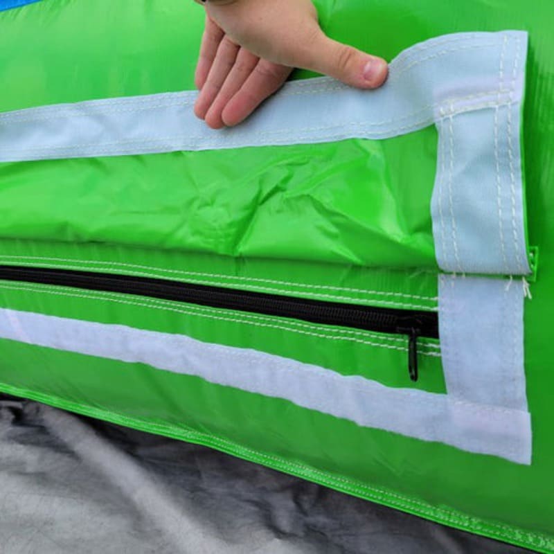 Moonwalk USA 14x14 Ferris Wheel Bounce House Zipper Flap View