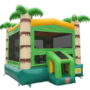 Moonwalk USA 14x14 Palm Tree Bounce House Front Right View