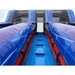 Moonwalk USA 15ft Dual Lane Purple Inflatable Water Slide Wet/Dry Ladder Top View