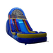 Moonwalk USA 18ft Blue Inflatable Water Slide Wet/Dry Front Right View