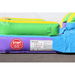 Moonwalk USA 18ft Green Double Dip Inflatable Water Slide Wet/Dry Safety Rules and Stop Signage Features