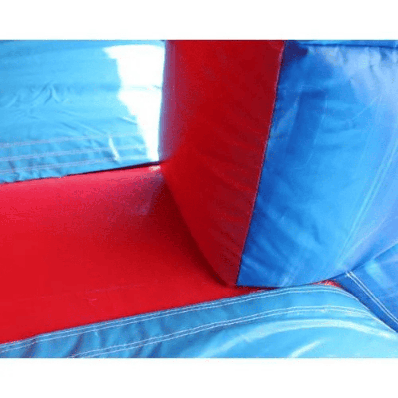 Moonwalk USA 18ft Tsunami Inflatable Water Slide Wet/Dry Seam Close Up View