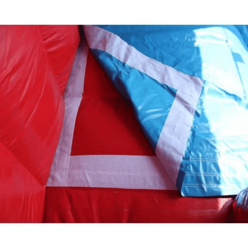 Moonwalk USA 18ft Tsunami Inflatable Water Slide Wet/Dry Velcro View