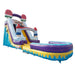 Moonwalk USA 19ft Ice Cream Inflatable Water Slide Wet/Dry Front Right View