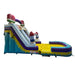 Moonwalk USA 19ft Ice Cream Inflatable Water Slide Wet/Dry Side View