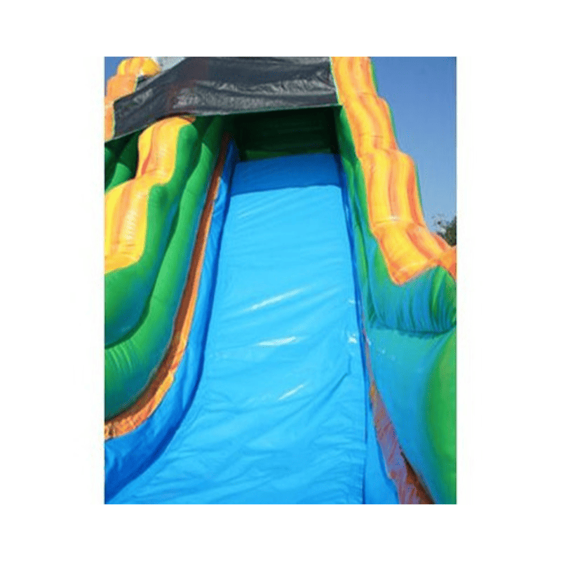 Moonwalk USA 19ft Palm Tree Inflatable Water Slide Wet/Dry Slide View