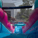 Moonwalk USA 19ft Pink and Blue Wave Inflatable Water Slide Wet/Dry Slide View