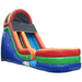 Moonwalk USA 19ft Rainbow Inflatable Water Slide Wet/Dry Front Right View