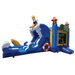 Moonwalk USA 2-Lane Beach Bounce House Combo Wet/Dry Front Right View