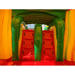 Moonwalk USA 2-Lane Fiesta Combo Bounce House Wet/Dry Dual Ladder to Slides