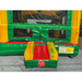 Moonwalk USA 2-Lane Fiesta Combo Bounce House Wet/Dry Top Entrance View with Safety Ramp