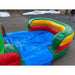 Moonwalk USA 2-Lane Palm Tree Combo Bounce House Wet/Dry Front Right View