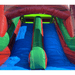 Moonwalk USA 2-Lane Red Ruby Castle Wet/Dry Combo Bounce House Dual Slide View