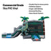 Moonwalk USA 2-Lane T-Rex Combo Bounce House Wet/Dry Specs