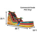 Moonwalk USA 21ft Volcano Super Inflatable Water Slide Wet/Dry Dimensions and Commercial Grade Specifications