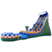 Moonwalk USA 24ft Palm Tree Super Inflatable Water Slide Wet/Dry Front Left View