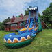 Moonwalk USA 24ft Palm Tree Super Inflatable Water Slide Wet/Dry Outside View