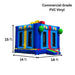 Moonwalk USA Blue Bounce House Dimensions and Commercial Grade Vinyl
