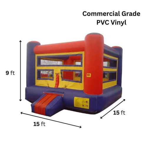 Moonwalk USA Boxing Bouncer I-114 boxing bounce house specifications