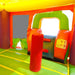Moonwalk USA Castle Combo Bounce House with Removable Pool Wet/Dry Inside View of Pop Up and Ladder to Slide