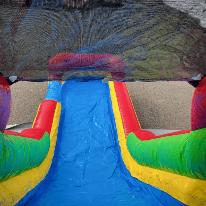 Moonwalk USA Castle Module Combo Bounce House Wet/Dry Slide View