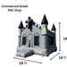 Moonwalk USA Church Bounce House Safety Features Dimensions and Commercial Vinyl Specs