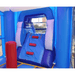 Moonwalk USA Dolphin Combo Bounce House Ladder to Slide with Pop Up Inside View