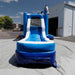 Moonwalk USA Dolphin Combo Bounce House Side Slide View with Blower Attached