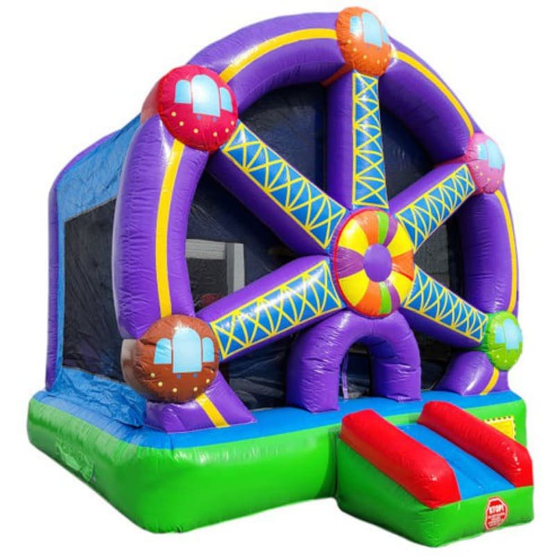Moonwalk USA Ferris Wheel Bounce House Front Right View