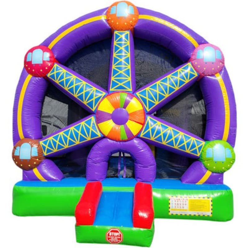 Moonwalk USA Ferris Wheel Bounce House Front View