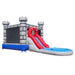 Moonwalk USA Gray Castle Combo Bounce House with Removable Pool Wet/Dry Rear Right View