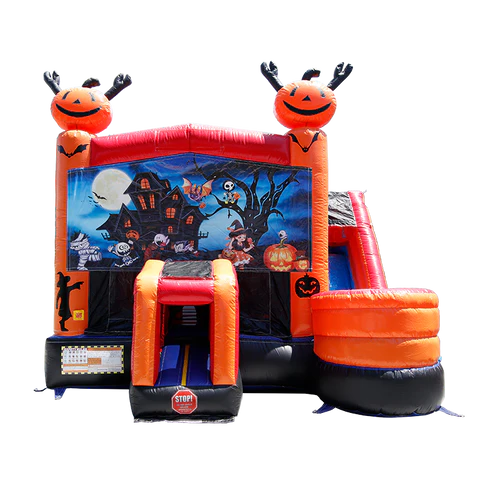 Moonwalk USA Halloween Combo Bounce House Wet/Dry Front View