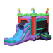 Moonwalk USA King Castle Module Combo Bounce House Wet/Dry Front Right View