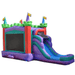 Moonwalk USA King Castle Module Combo Bounce House Wet/Dry Rear Right View