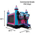 Moonwalk USA Life is Good Bounce House Dimensions and Commercial Grade Vinyl Specifications