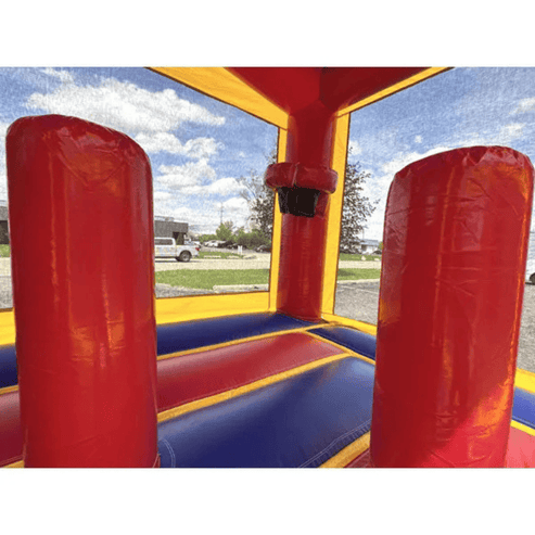 Moonwalk USA Module Combo Bounce House Wet/Dry interior basketball hoop pop-ups