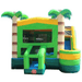 Moonwalk USA Palm Tree Combo Bounce House Wet/Dry Front View