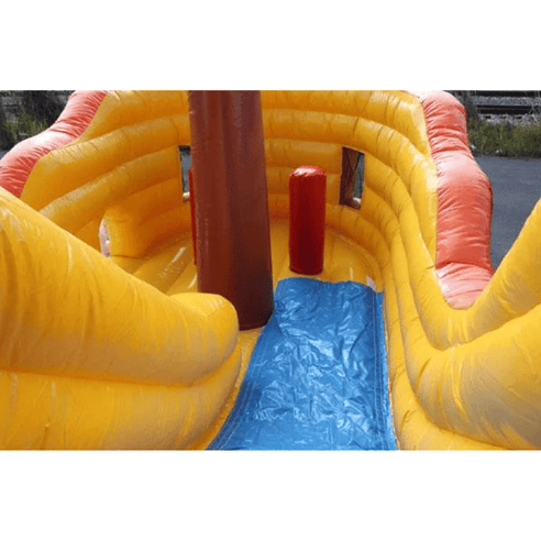 pirate ship slide construction slide close up