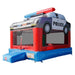 Moonwalk USA Police Car Bounce House Front Left View