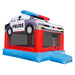 Moonwalk USA Police Car Bounce House Front Right View