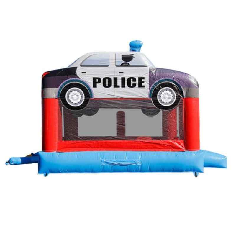 Moonwalk USA Police Car Bounce House Side View