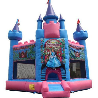 Moonwalk USA Princess Bounce House Front View