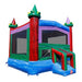 Moonwalk USA Ruby Castle Bounce House Front Right View Lighter Lighting